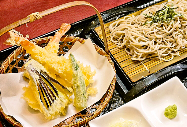 海老天ざるそば・うどん